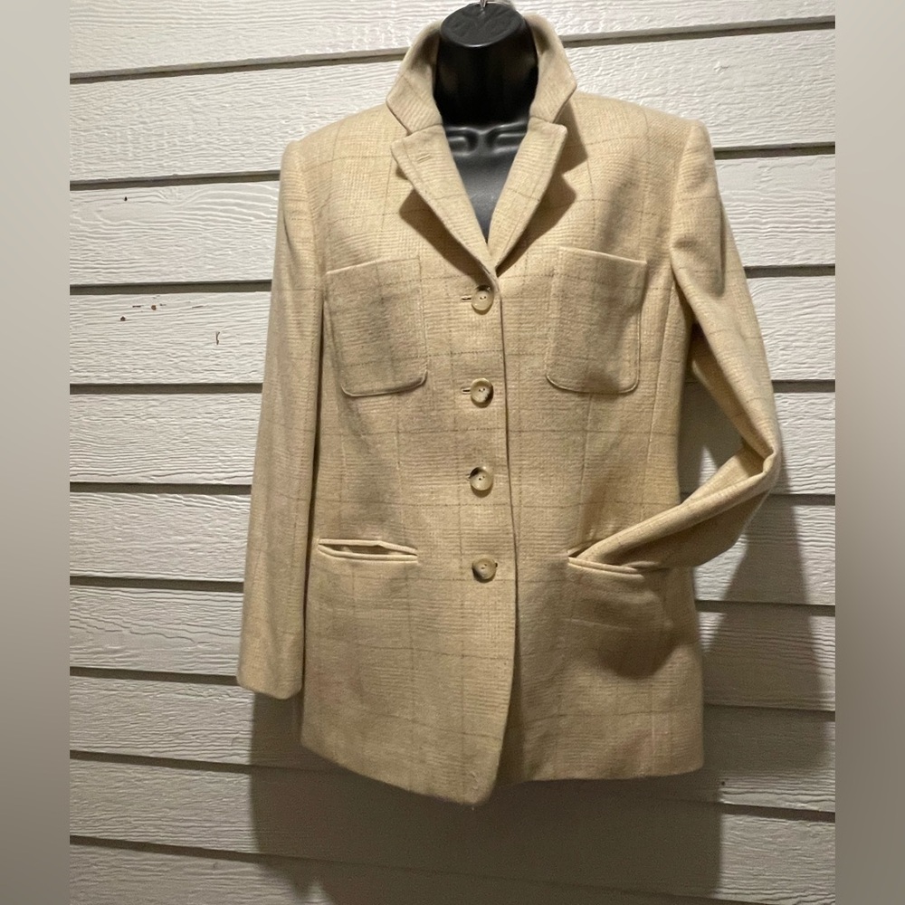 Jones New York 100% Lambs Wool Blazer Women's Size 8